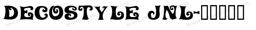 decostyle jnl字体转换